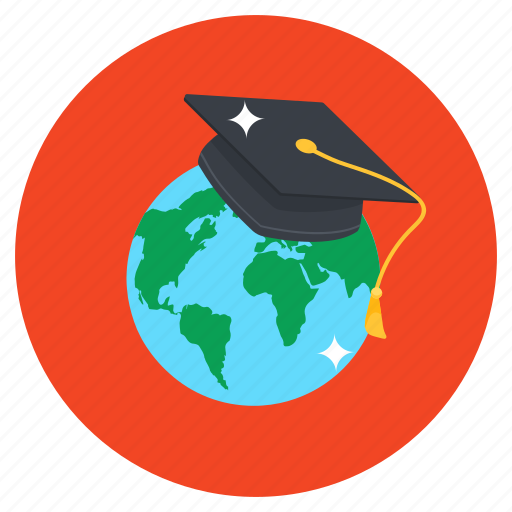 Global, education, global education, distance education, worldwide education, foreign education, worldwide learning icon - Download on Iconfinder
