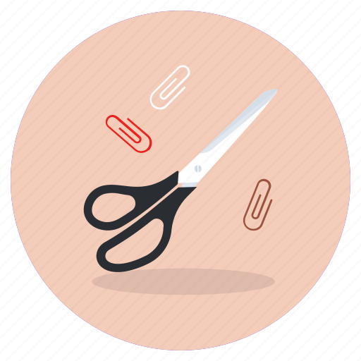 Scissors, file clippers, cutter, fabric scissors, stationery equipment icon - Download on Iconfinder