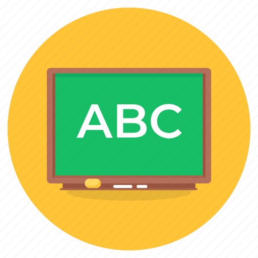 Writing, board, writing board, chalkboard, lecture board, kindergarten education, school board icon - Download on Iconfinder