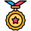 medal, award, winner, badge, achievement, reward 
