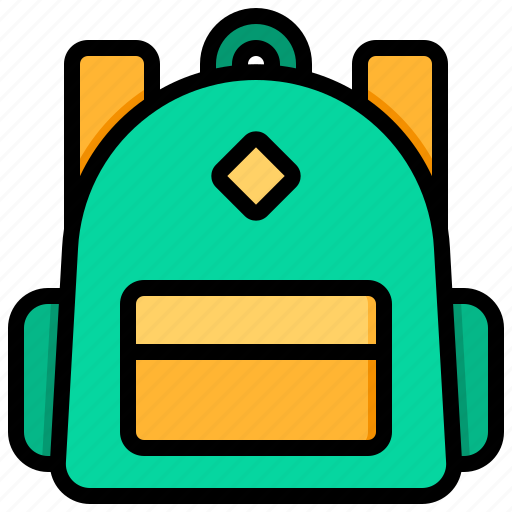 School, bag, backpack, education icon - Download on Iconfinder