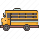 bus, school, students, transportation, vehicle