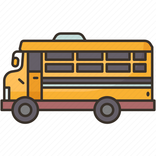 Bus, school, students, transportation, vehicle icon - Download on Iconfinder