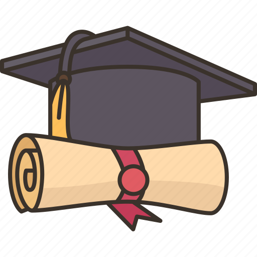 Diploma, certificate, graduate, education, college icon - Download on Iconfinder