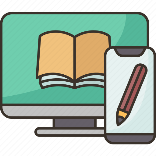 Learning, online, lesson, course, electronic icon - Download on Iconfinder