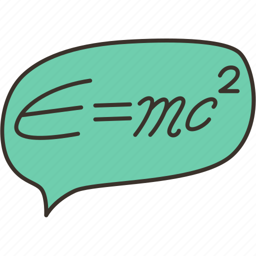 Physics, formula, theory, science, lesson icon - Download on Iconfinder