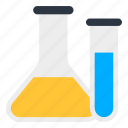 chemical flask, lab apparatus, chemical experiment, lab test, lab glass 