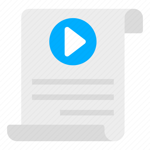 Video file, file format, filetype, file extension, mp4 file icon - Download on Iconfinder