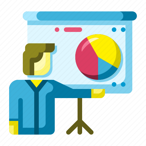 Presentation, education, teaching, teacher, learning, demonstration, lecture icon - Download on Iconfinder