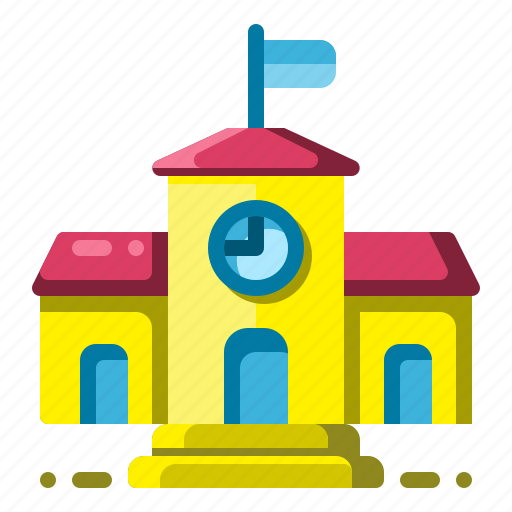 School, building, education, highschool, college, educational icon - Download on Iconfinder