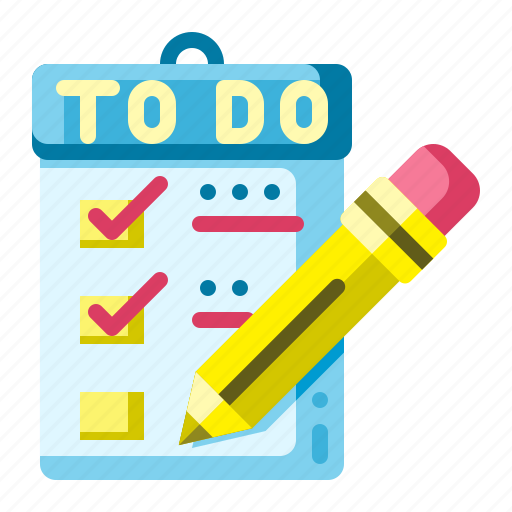 List, note, pencil, task, clipboard, checklist, check icon - Download on Iconfinder