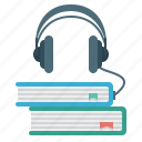 audio, headphones, multimedia, audio library, books