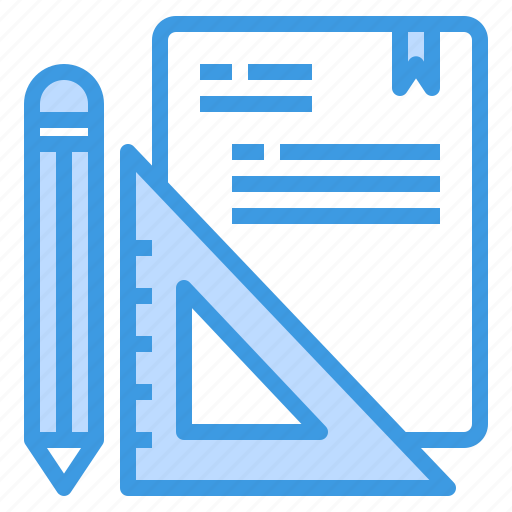 Education, learning, paper, pencil, school, student, tools icon - Download on Iconfinder