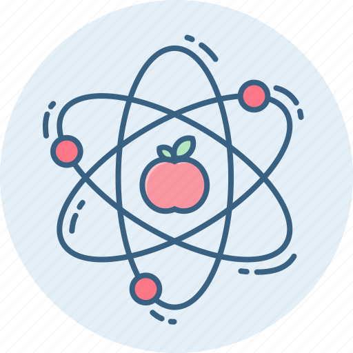 Atom, physics, atomic, molecule, science icon - Download on Iconfinder