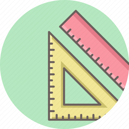 Geometry, creative, design, measure, ruler, tool, triangle icon - Download on Iconfinder