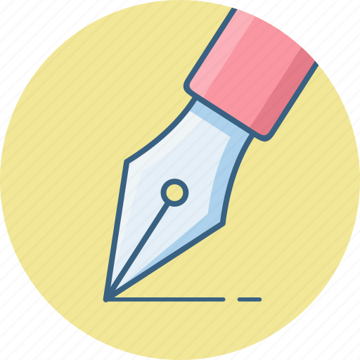 Ink, nib, pen, creative, design, designing, graphic icon - Download on Iconfinder