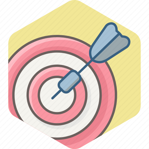 Dartboard, success, achievement, aim, goal, target icon - Download on Iconfinder