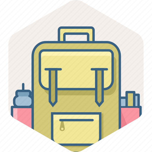 Bag, school, education, knowledge, learning icon - Download on Iconfinder