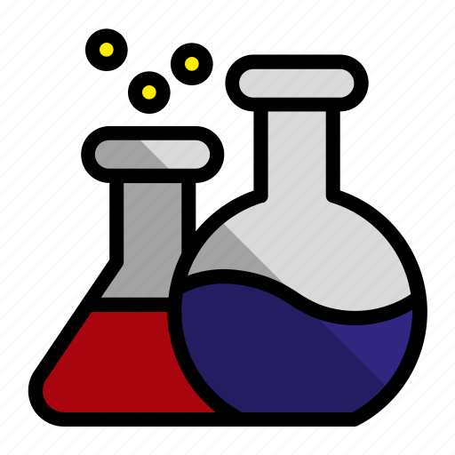 Chemical reaction, chemistry reaction, education icon - Download on Iconfinder