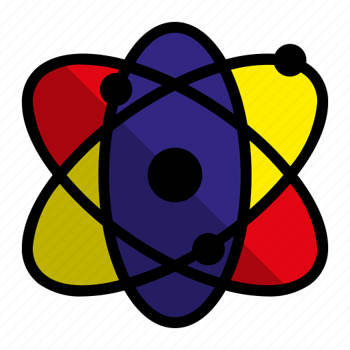 Atom, education, nuclear, physics icon - Download on Iconfinder