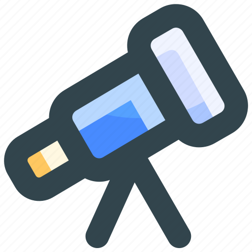 Astronomy, education, school, telescope icon - Download on Iconfinder