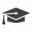 cap, diploma, education, graduate, graduation, hat, knowledge 