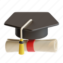education, graduation cap, graduation hat, cap, graduation, study, diploma, university 