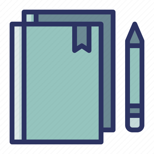 Book, education, note, pencil, school icon - Download on Iconfinder