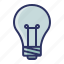 bulb, education, idea, lamp, school 