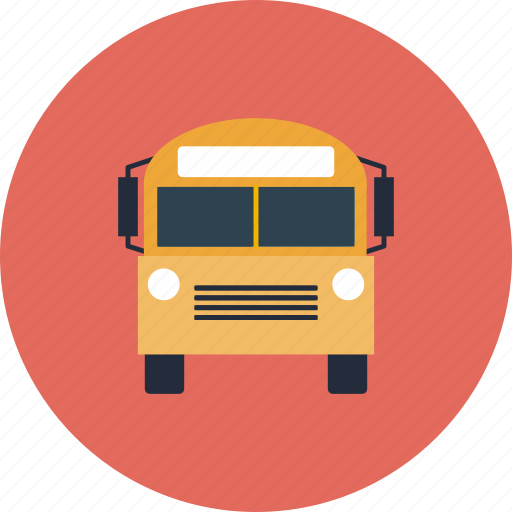 School, transportation, equipment, bus, object, item, schoolbus icon - Download on Iconfinder