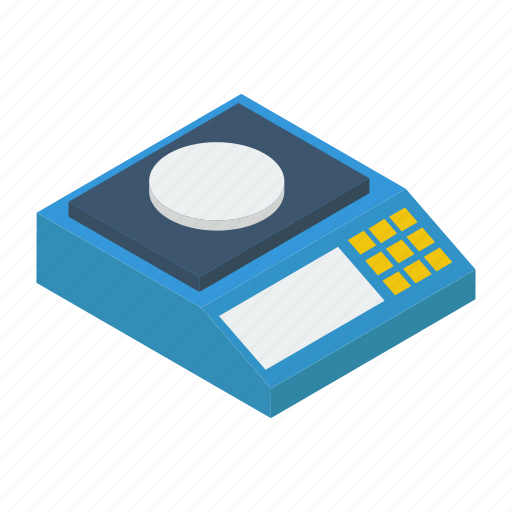Digital scale, lab equipment, laboratory scale, weighing scale, weight machine, weight scale icon - Download on Iconfinder