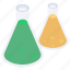 chemical flask, chemistry, conical flask, flask, lab apparatus, lab equipment 
