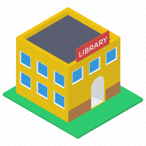 Architure, books room, building, infrastructure, library, public library icon - Download on Iconfinder