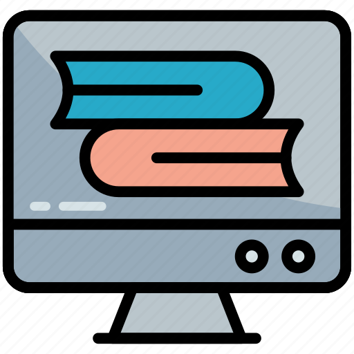 Document, books, library, online, education, internet, ebook icon - Download on Iconfinder