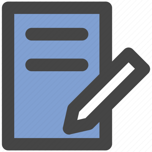 Notepad, paper, pen, sheet, signature, write, writing icon - Download on Iconfinder