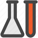 beaker, chemical, lab test, laboratory equipment, science lab instruments, test tube