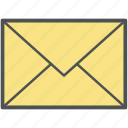 correspondence, email, envelope, inbox, letter, mail, mailbox 