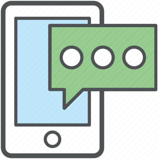 Chat, chatting, communication, conversation, mobile communication, speech bubble, talk icon - Download on Iconfinder