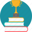book, books, hardback, reward, trophy, winner, education