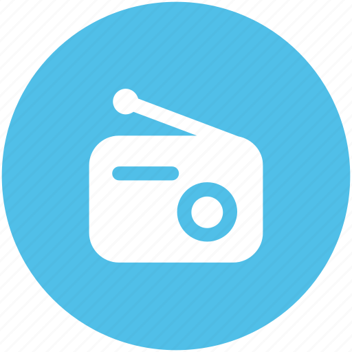 Radio, radio set, transmit, tuner, wireless communication icon - Download on Iconfinder