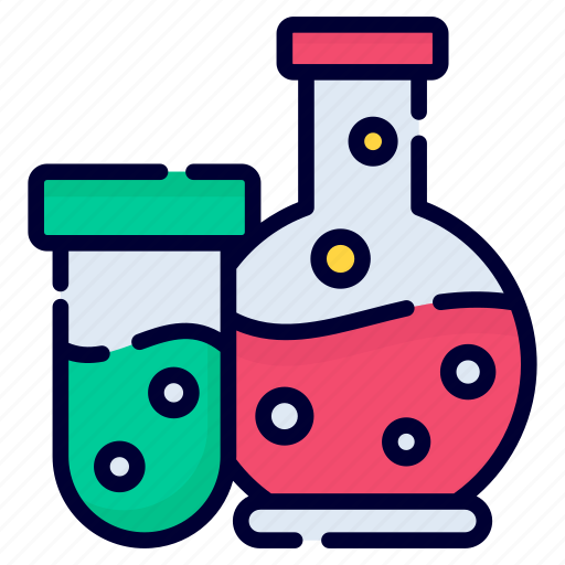 Beaker, flask, lab, science, chemistry, research, experiment icon - Download on Iconfinder