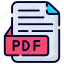 pdf, file, format, extension, document, data, file type 