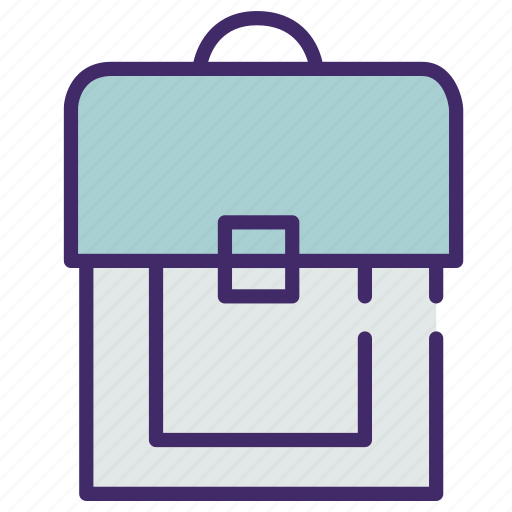 Bag, book, case, hold, pupil, school icon - Download on Iconfinder