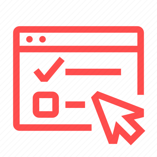 Browser, cursos, education, learning, lesson, online, test icon - Download on Iconfinder
