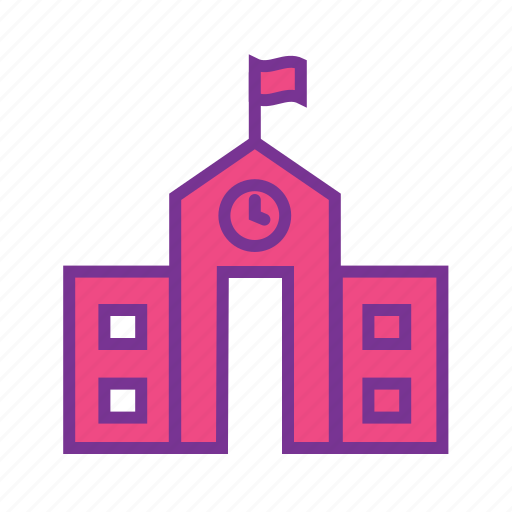 Building, education, institute, office, school building, university icon - Download on Iconfinder