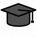 education, graduation cap, hat, learning, school, university