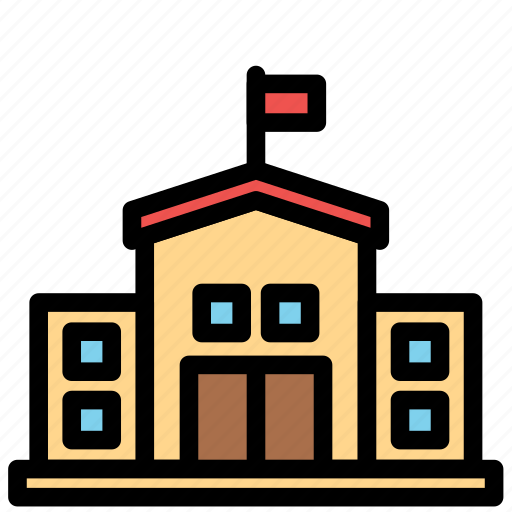 Building, college, education, learn, school icon - Download on Iconfinder
