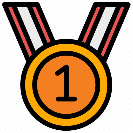 Achievement, award, education, medal, reward, study, winner icon - Download on Iconfinder