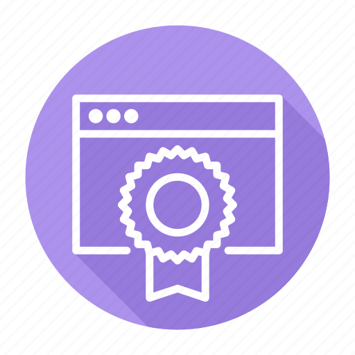 Achievement, award, browser, medal, prize, reward, website icon - Download on Iconfinder