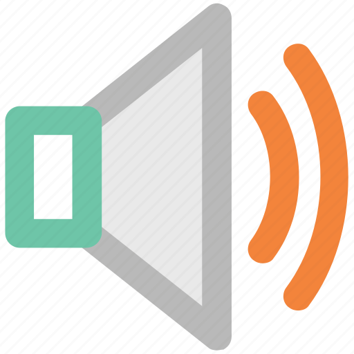 Audio, loud, music, sound, speaker, volume icon - Download on Iconfinder